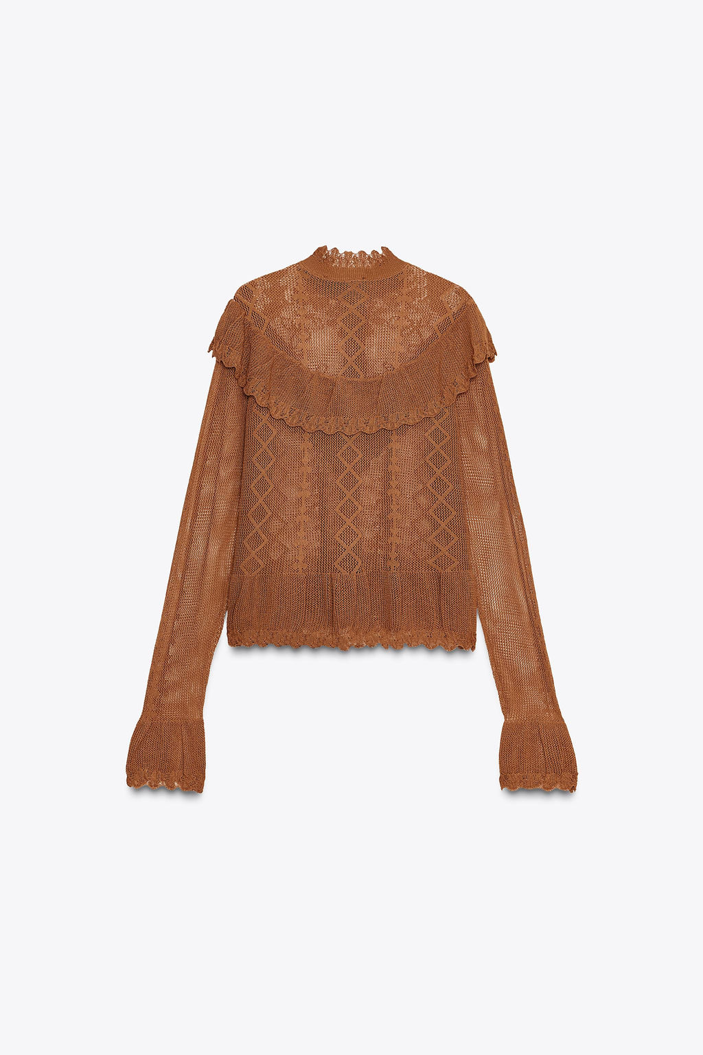 POINTELLE KNIT ROMANTIC CARDIGAN - Zara фото 7