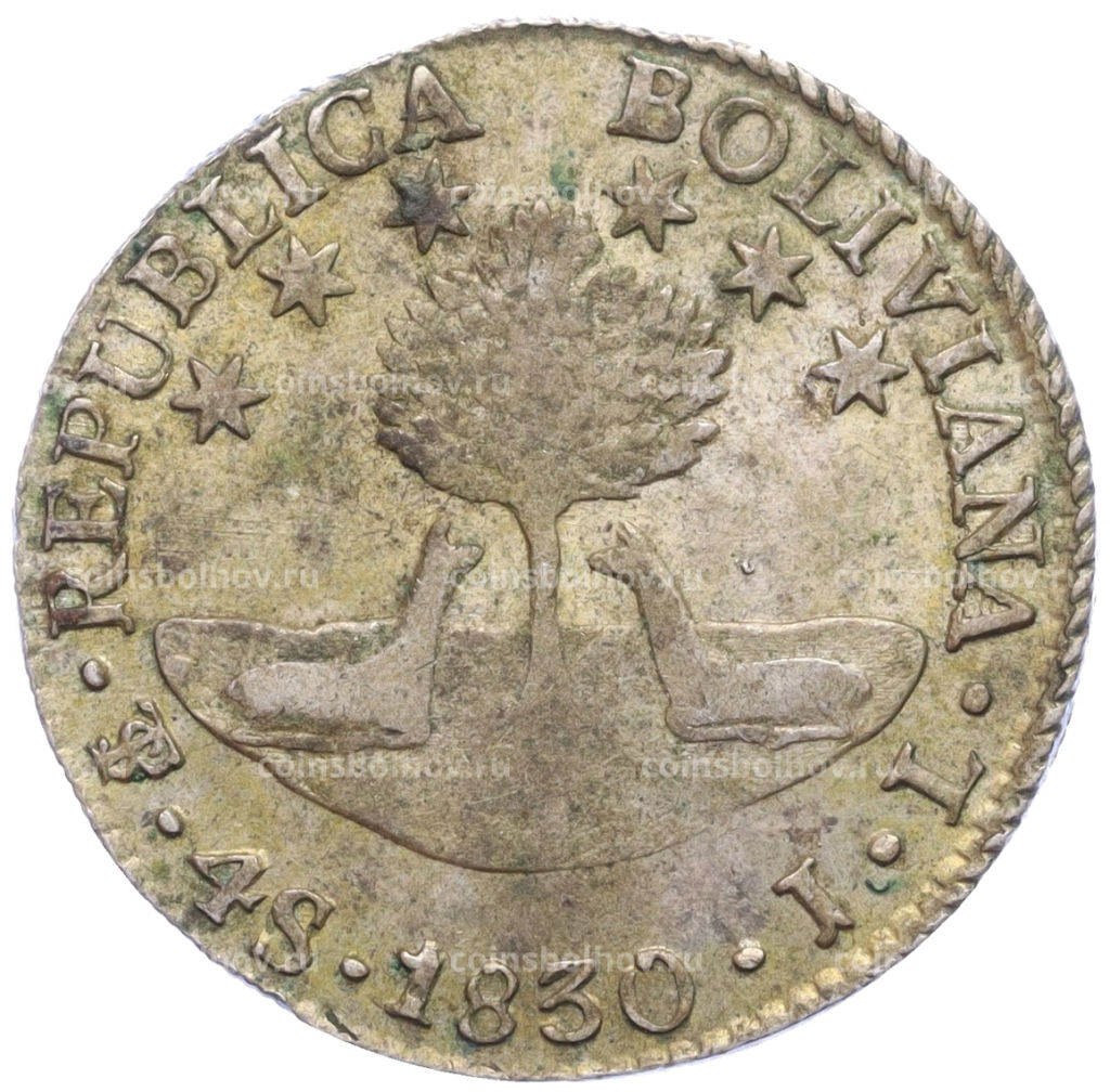 4 суэльдо 1830 года Боливия