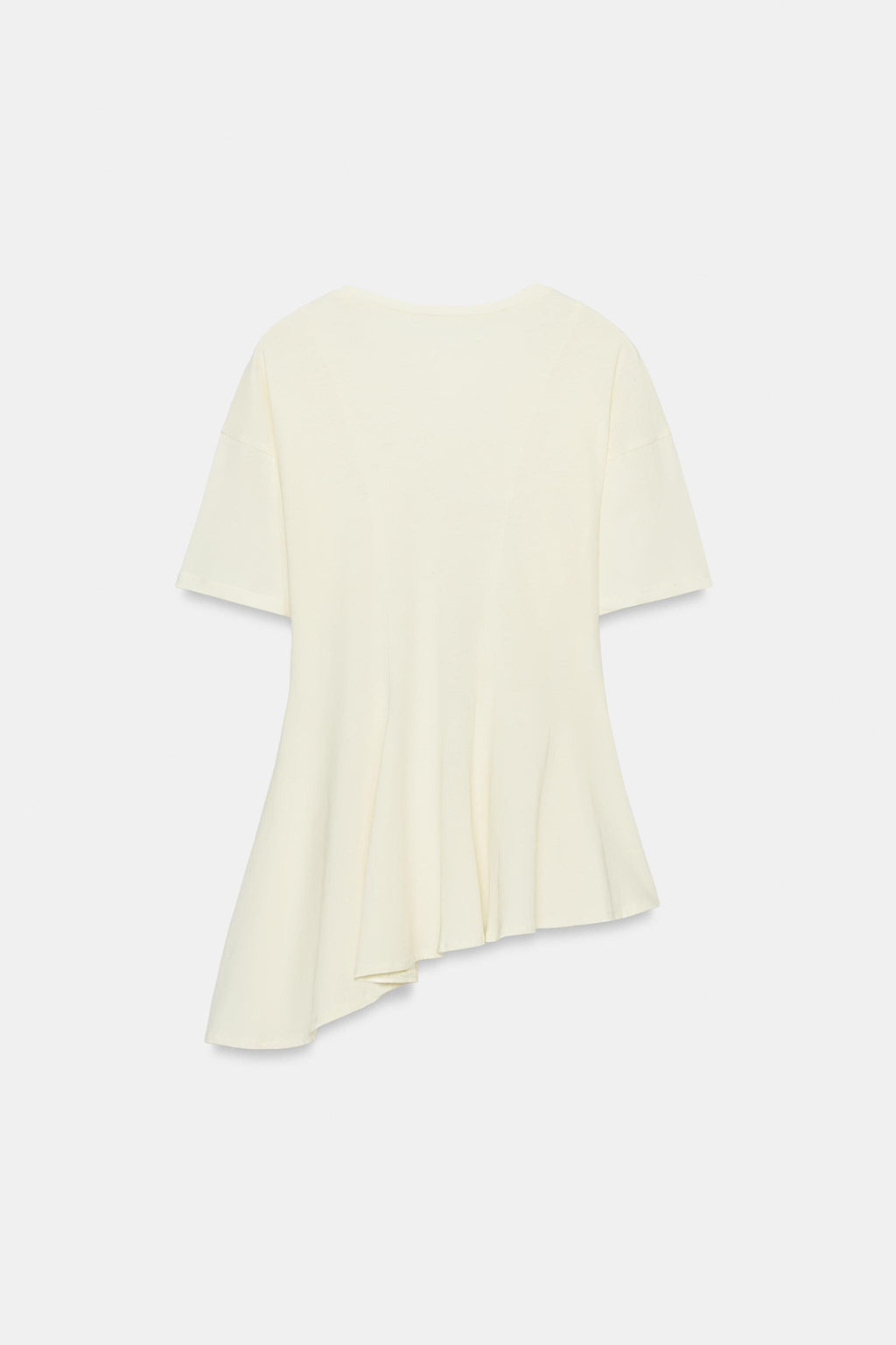 CAMISETA COMBINADA ENCAJE / Crema - Zara фото 7