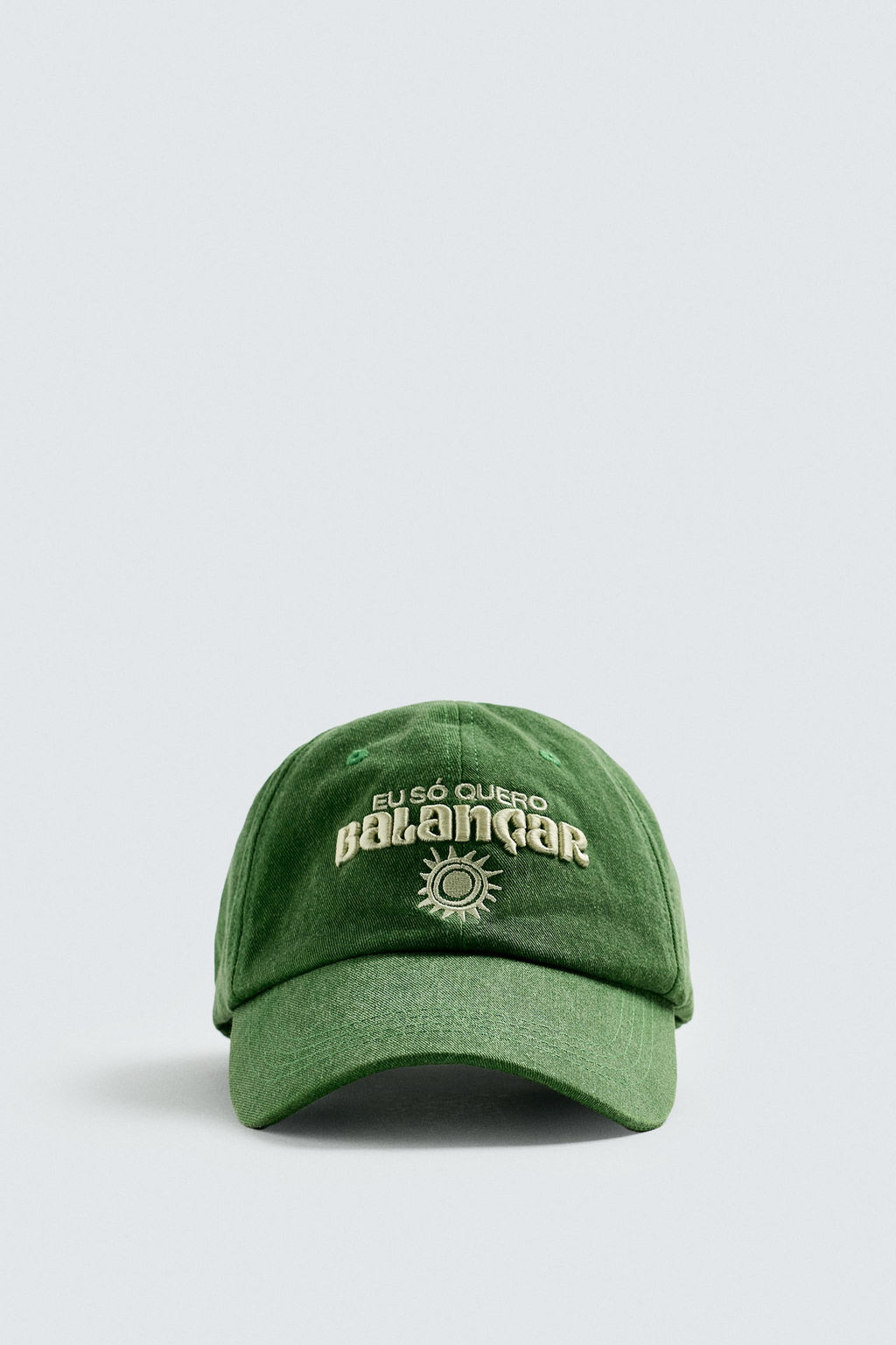 CONTRAST EMBROIDERY CAP - Zara фото 6