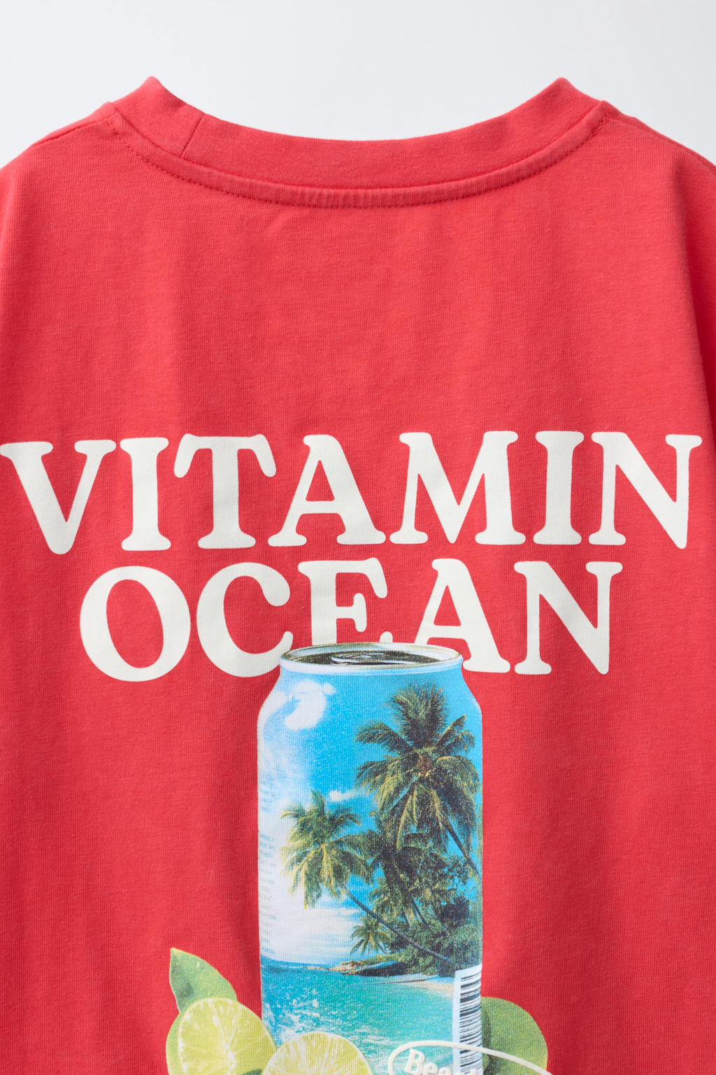 CAMISETA ESTAMPADA / Rojo