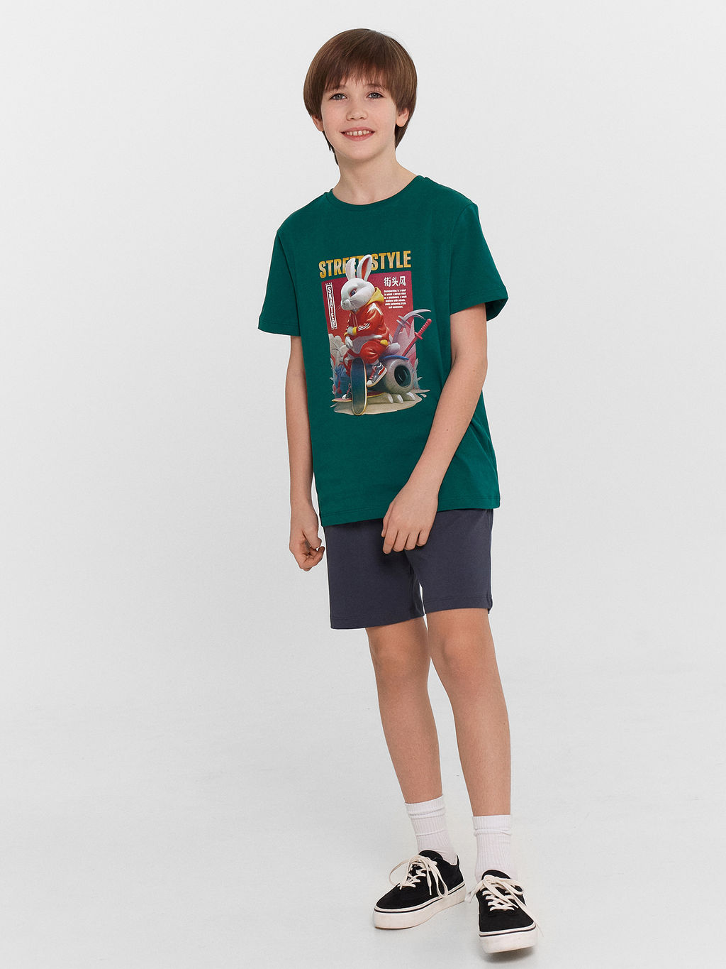 Шорты для мальчиков синие - Mark formelle фото 3