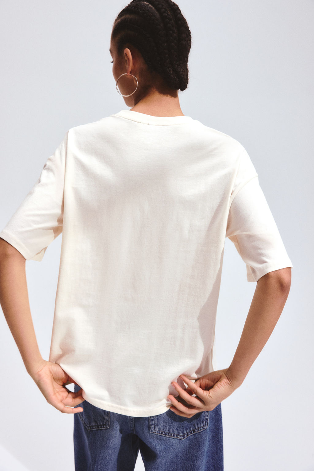 Camiseta oversize con motivo estampado - H&m фото 11