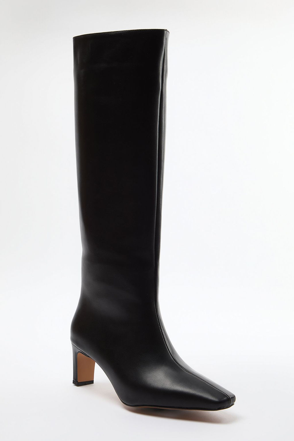 Trendyolmilla Shoes Siyah Ince Topuklu Kad?n Cizme TAKAW25CZ00002  фото 6