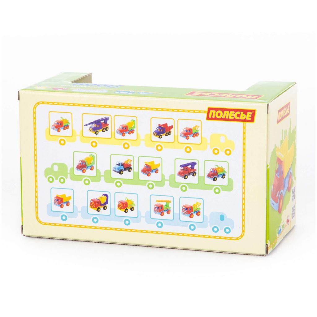 Леон, автомобиль-самосвал (в коробке) - Полесье фото 6