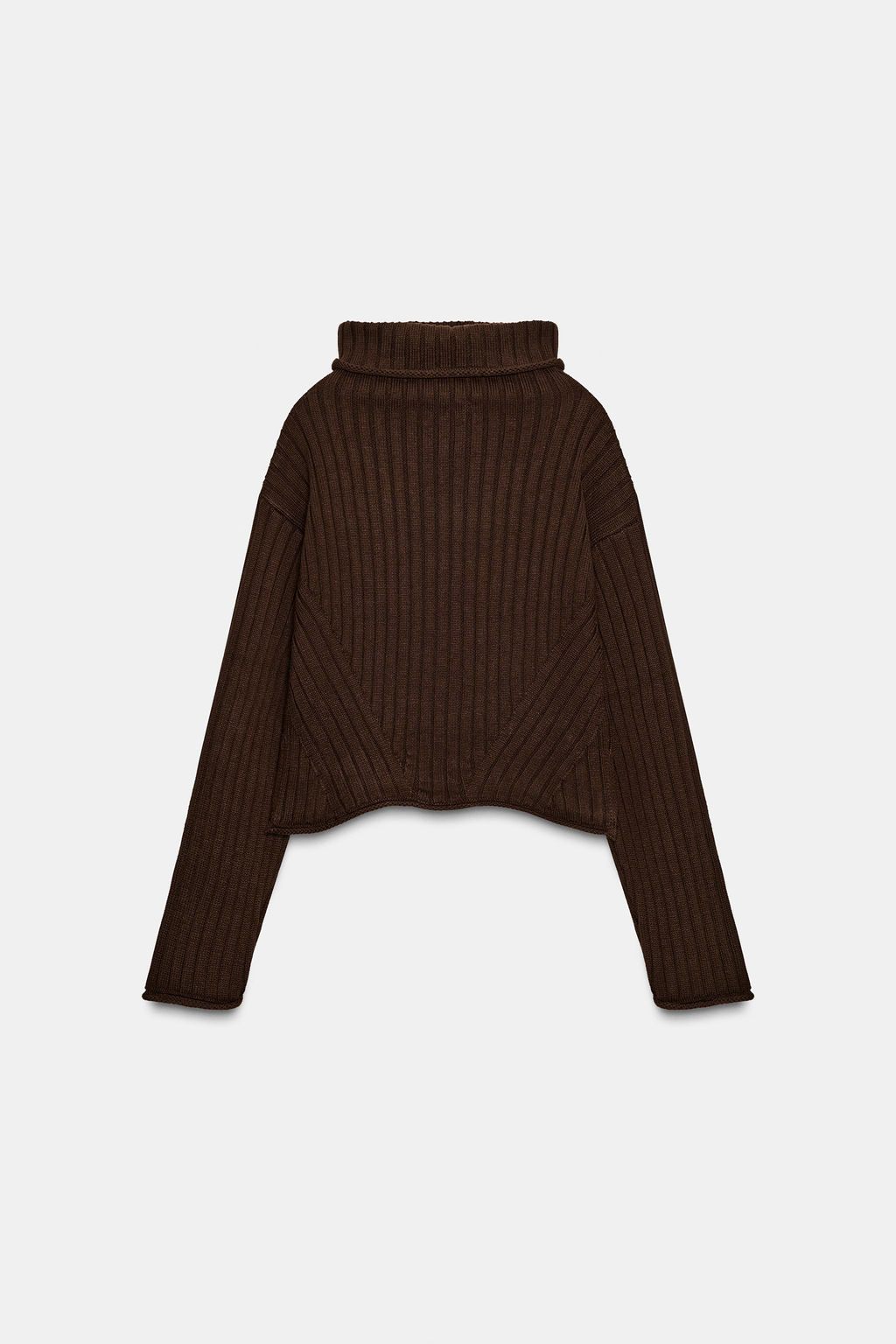 RIB KNIT JUMPER - Zara фото 7