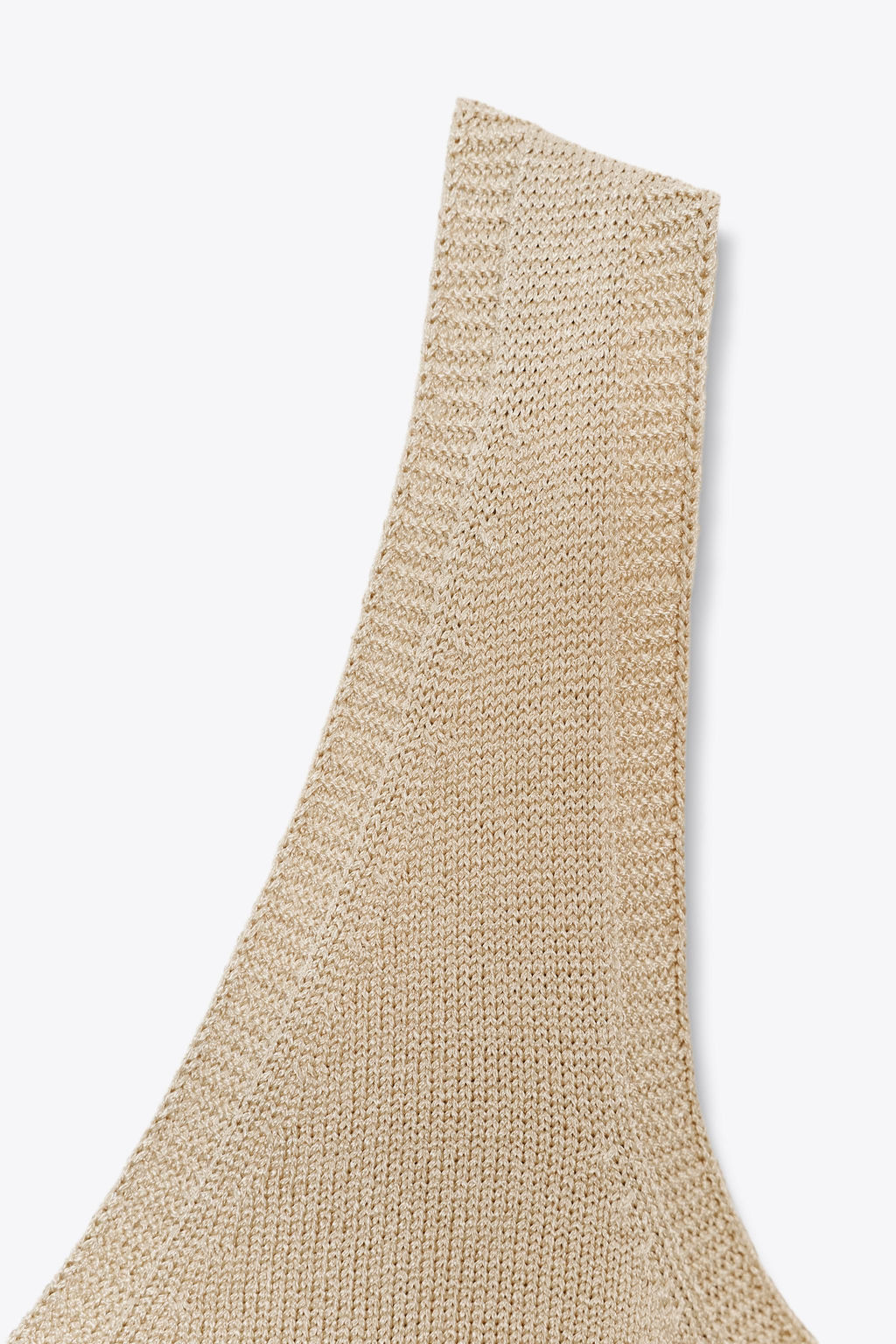 SLEEVELESS KNIT TOP - Zara фото 7