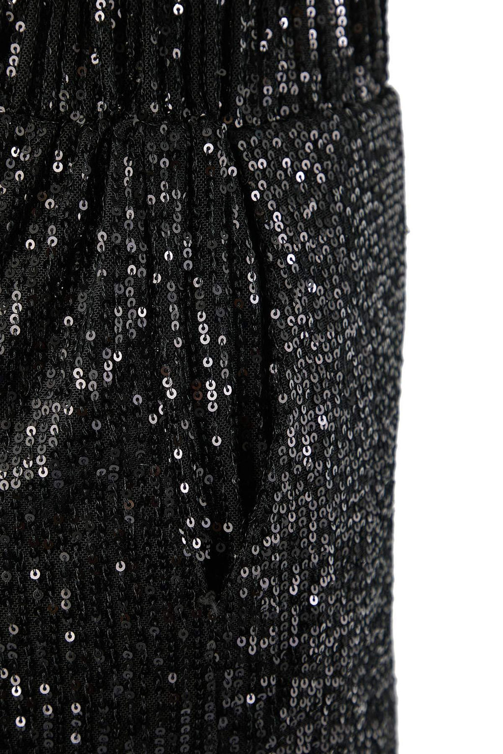 Siyah Dokumlu Beli Lastikli Payet Sort TPRAW26SR00003 - Trendyolmilla фото 9
