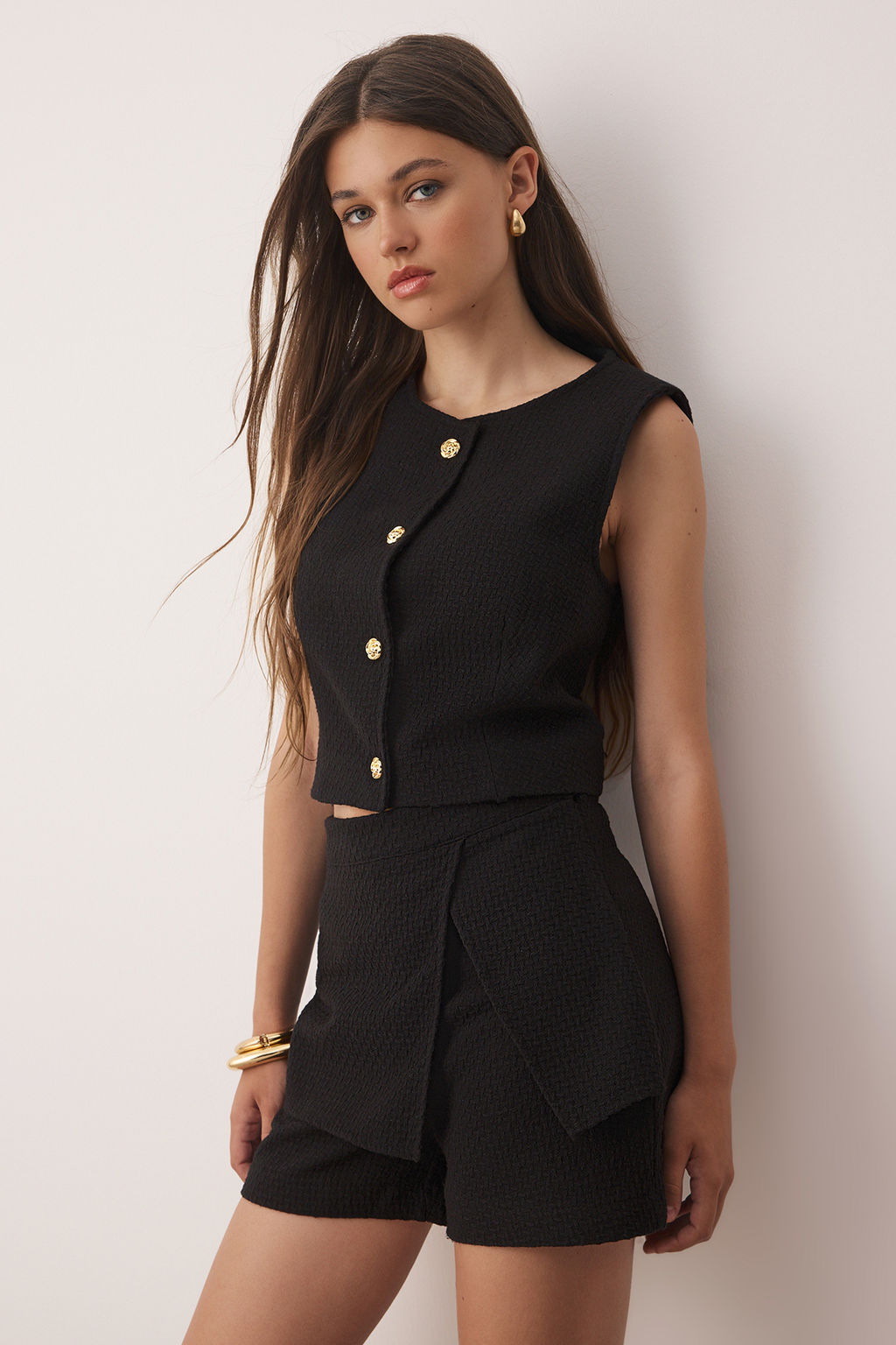 Siyah Sort & Bermuda TWOAW26SR00002 - Trendyolmilla фото 2