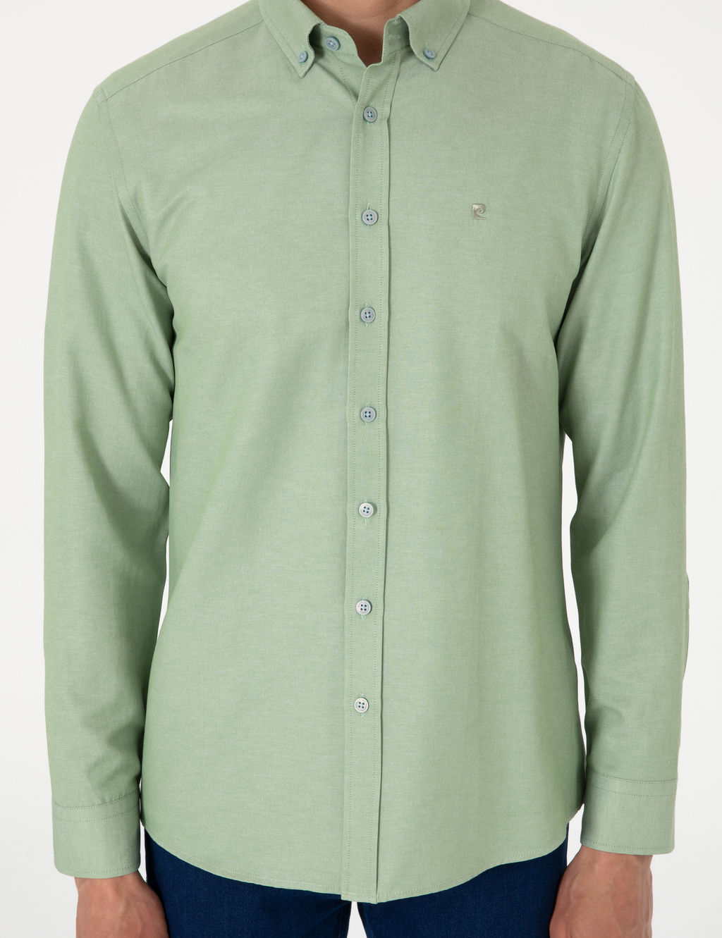 _a_la Oxford Slim Fit Kolay _t_lenebilir G_mlek