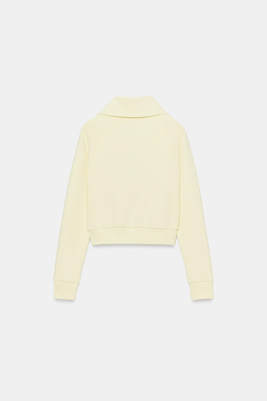 CHAQUETA FELPA CREMALLERA / Amarillo - Zara фото 7