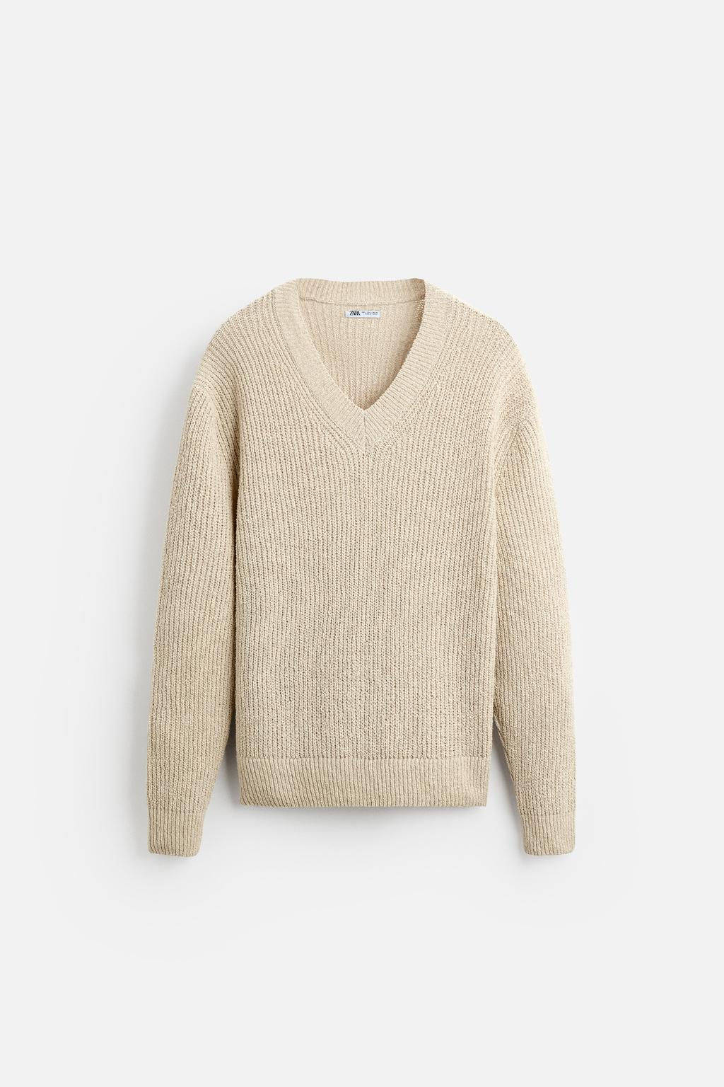 BOUCLE TEXTURE SWEATER - Zara фото 7