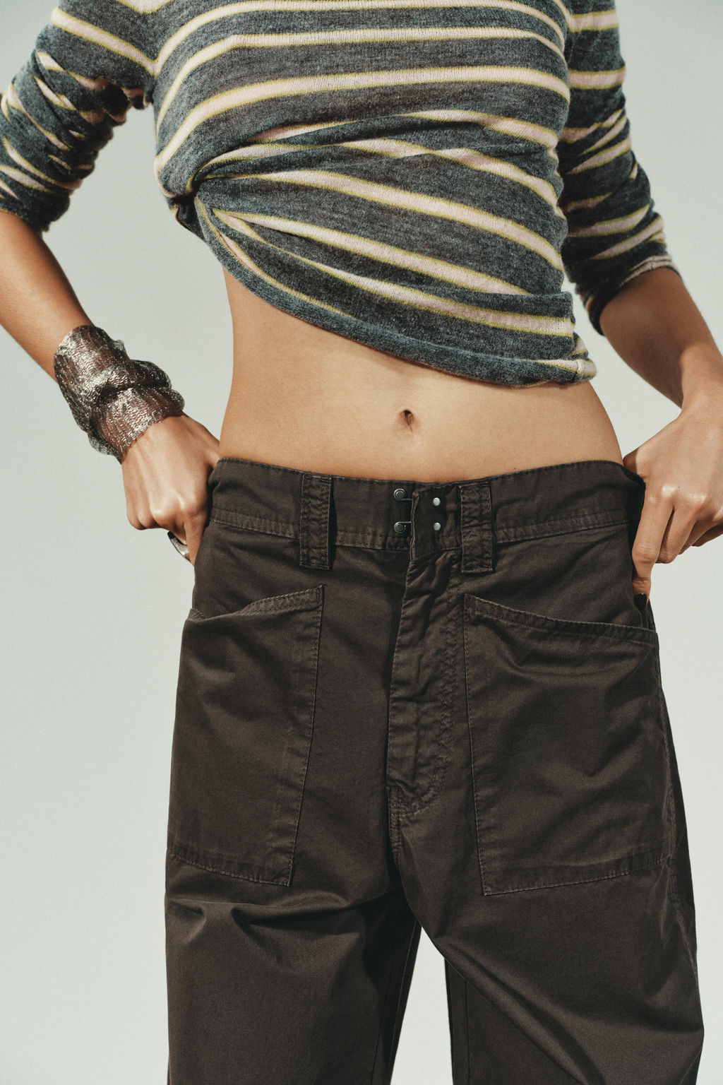 CARGO TROUSERS WITH POCKETS - Zara фото 2