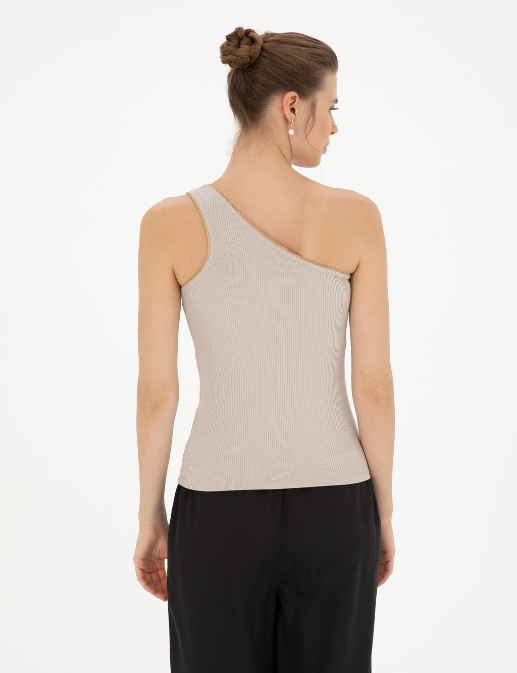 Bej Ex. Slim Tek Omuz Ti__rt