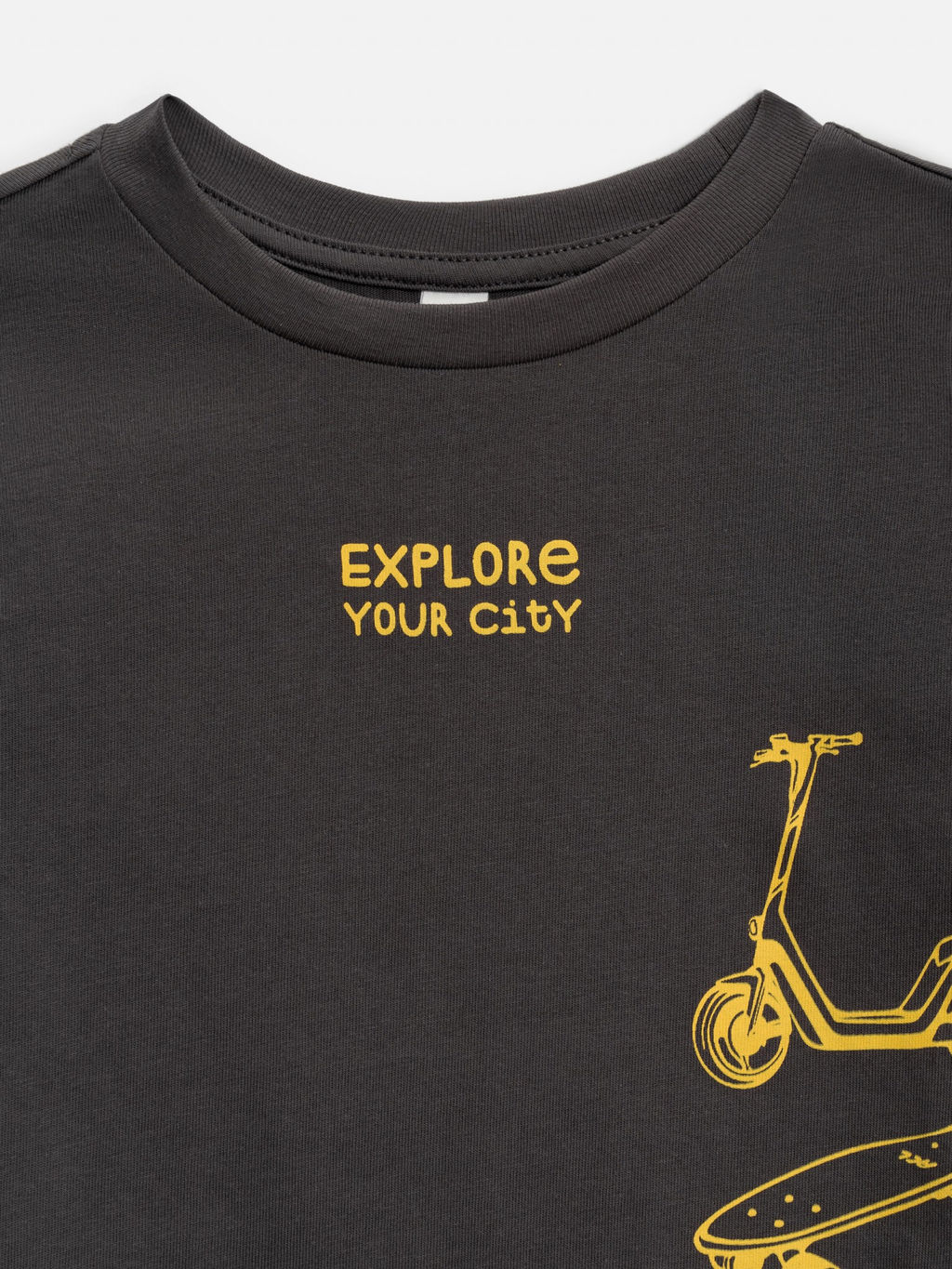 ACOOLA / Футболка детская для мальчиков Brownie темно-серый  фото 4