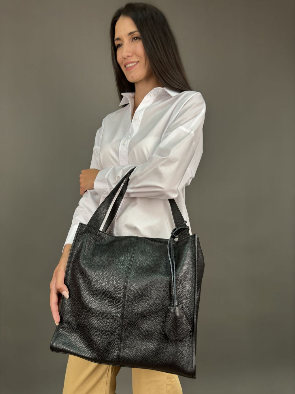 Сумка женская из телячьей кожи