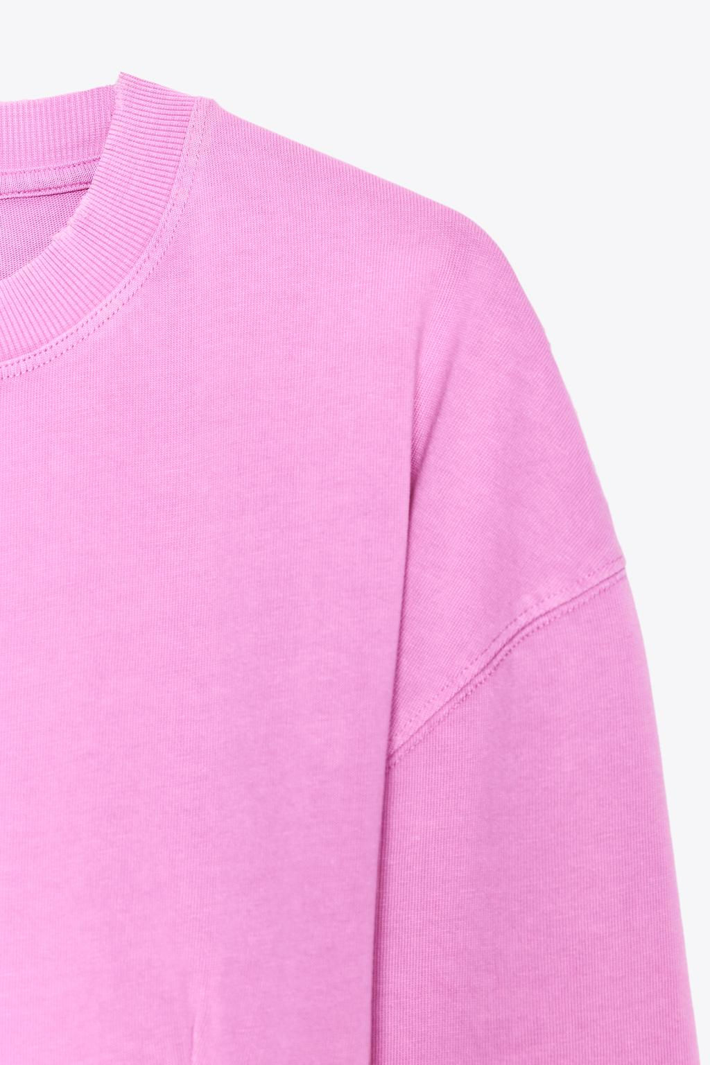 WASHED SLIM FIT T-SHIRT - Zara фото 8