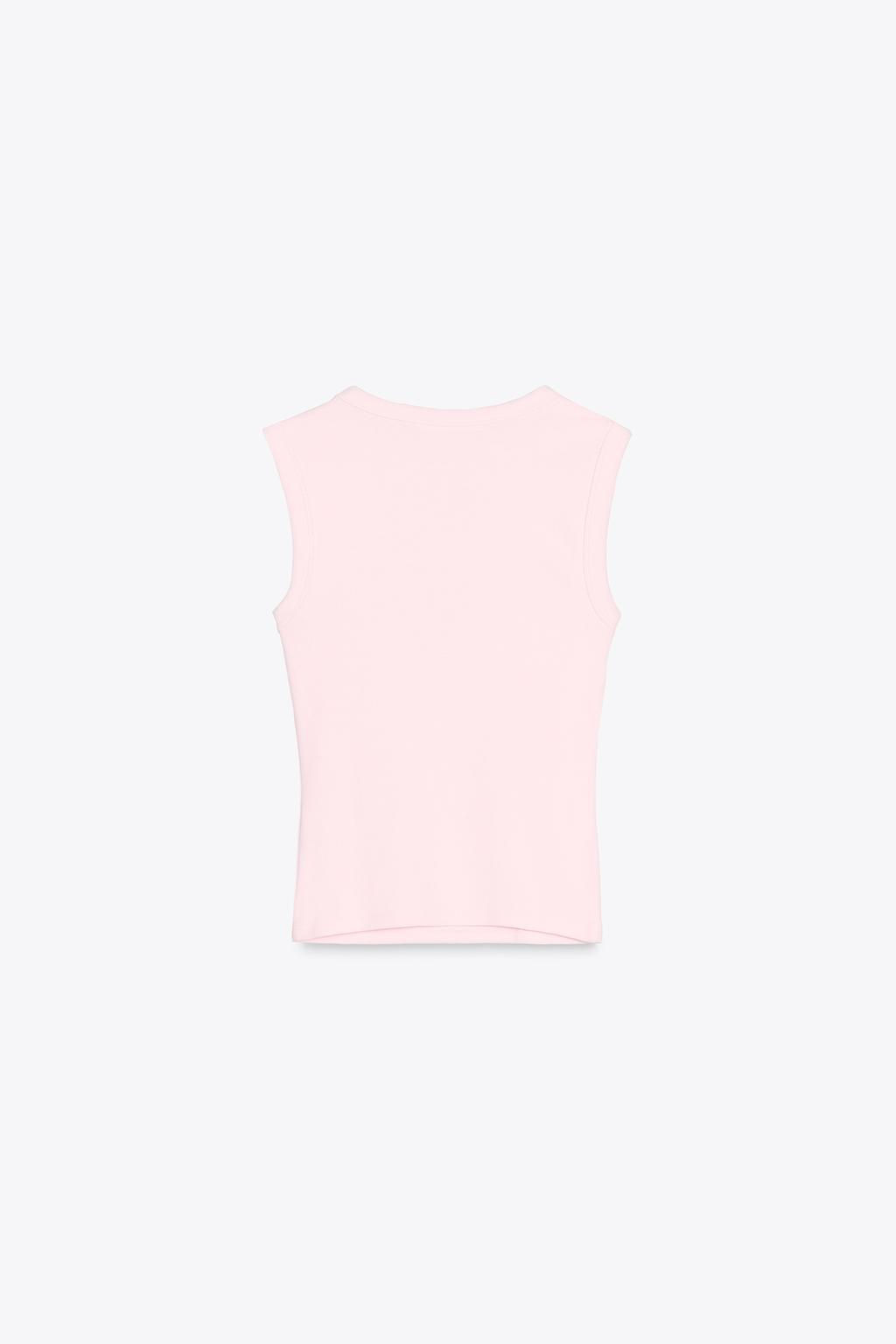 V-NECK TOP - Zara фото 34