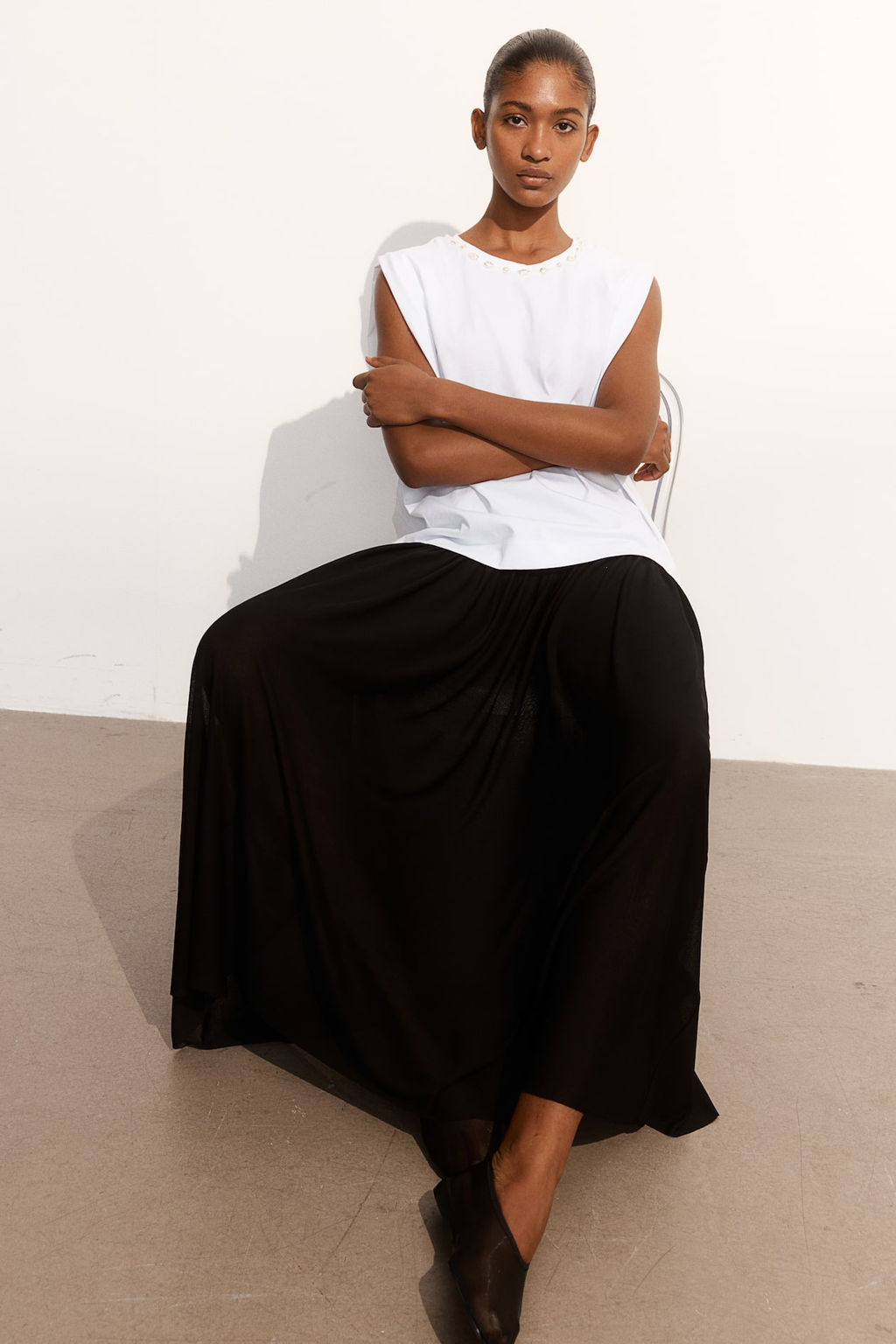 Top con cuentas - H&m фото 2