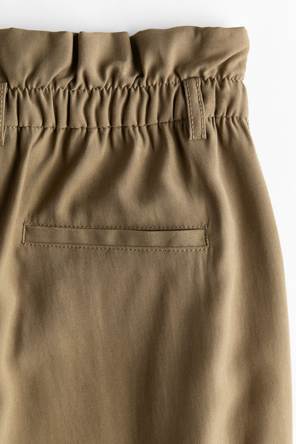 Pantal?n barrel con cintura paper bag - H&m фото 3