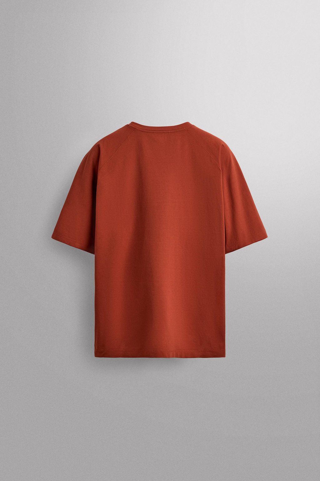 CAMISETA T?CNICA PARCHE / Burgundy - Zara фото 7