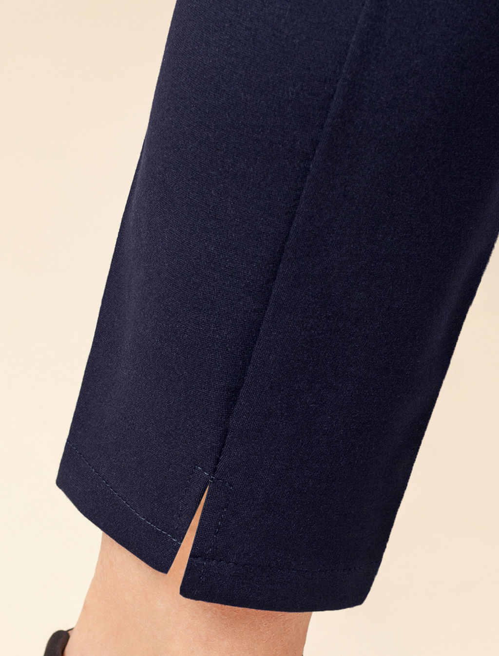 VILATTE / Брюки дудочки из плотного джерси фото 6