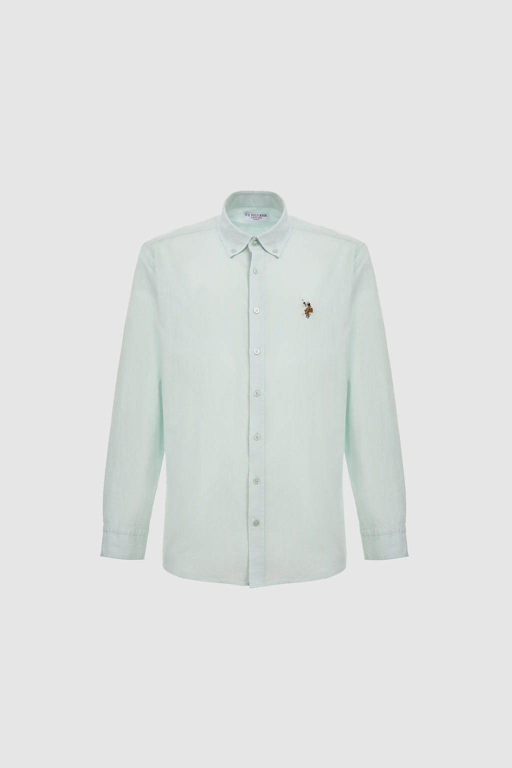 Erkek Su Ye_ili Uzun Kollu Basic G_mlek - U.s. polo assn фото 7