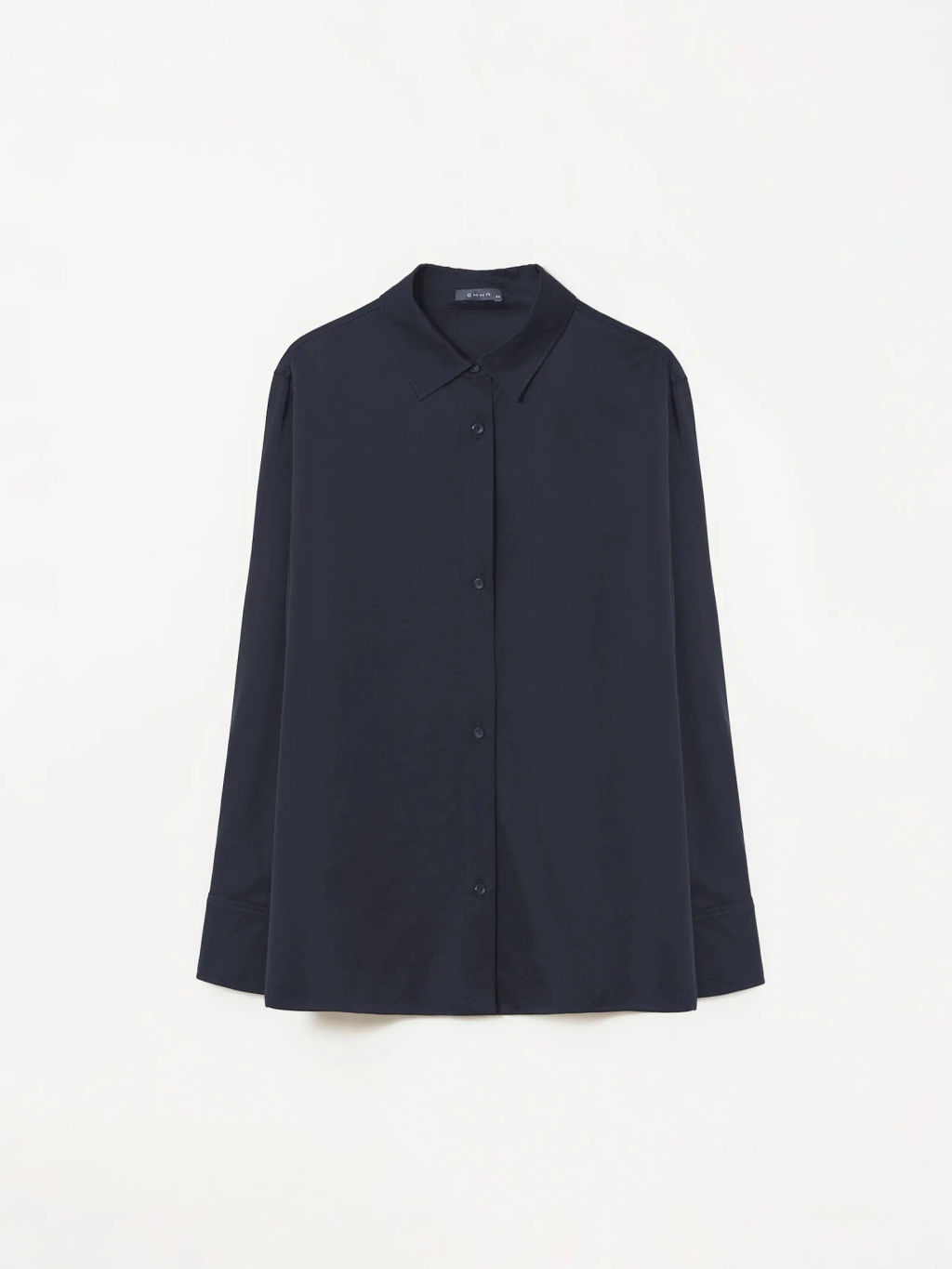 Рубашка однотонная - Emka фото 5