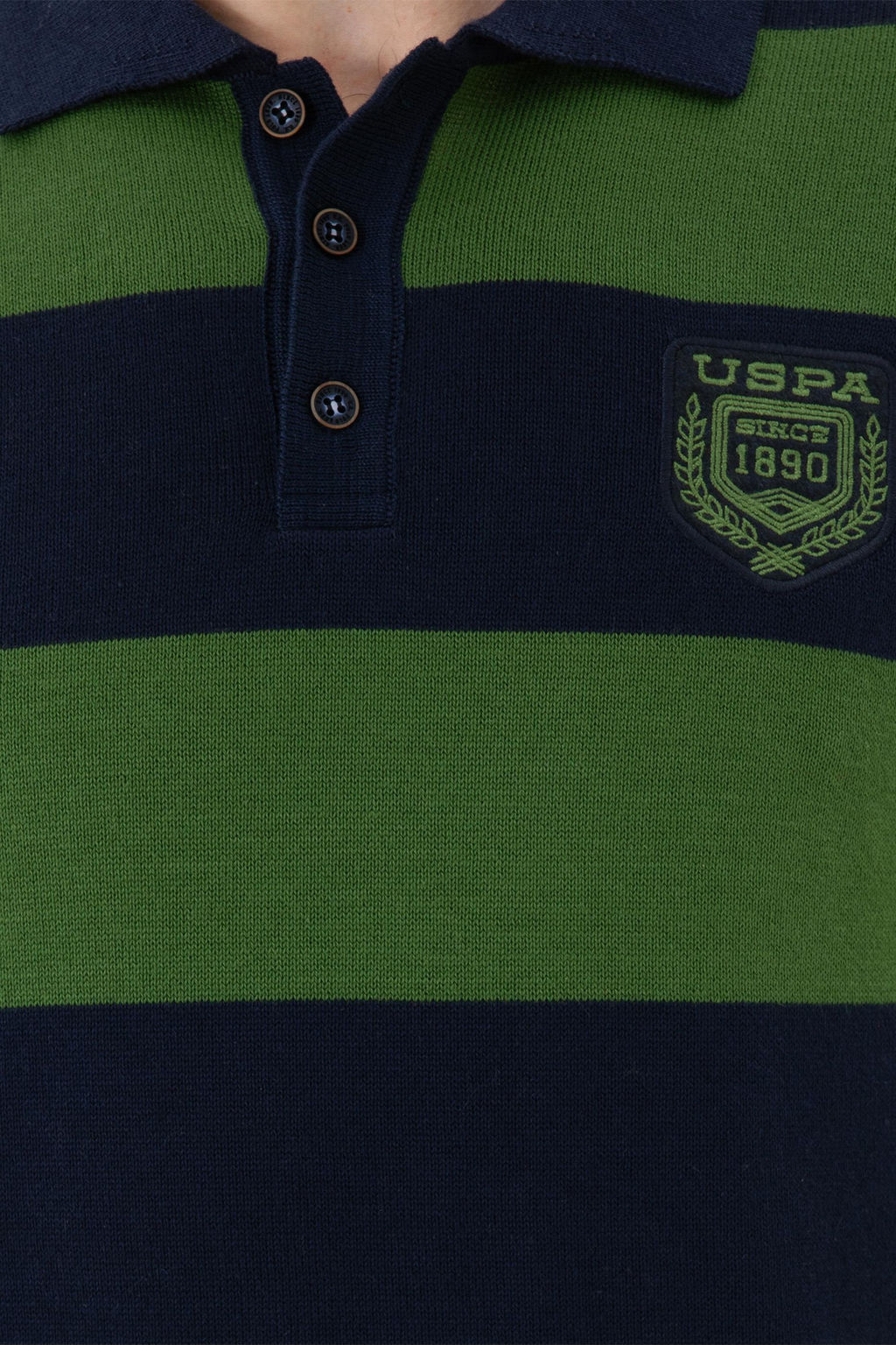 Мужской зеленый свитер - U.s. polo assn фото 14