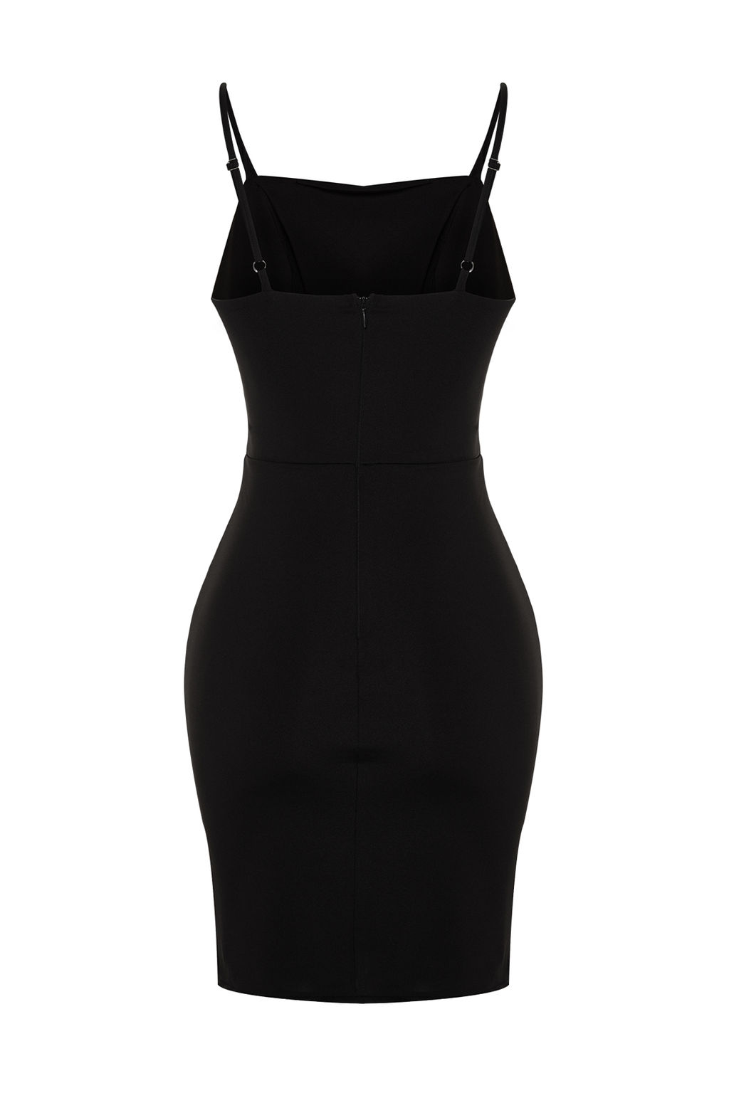 TRENDYOLMILLA Ac?k Yesil Vucuda Oturan Korse Detayl? Orme K?sa S?k Abiye Elbise TPRSS23EL00104  фото 8