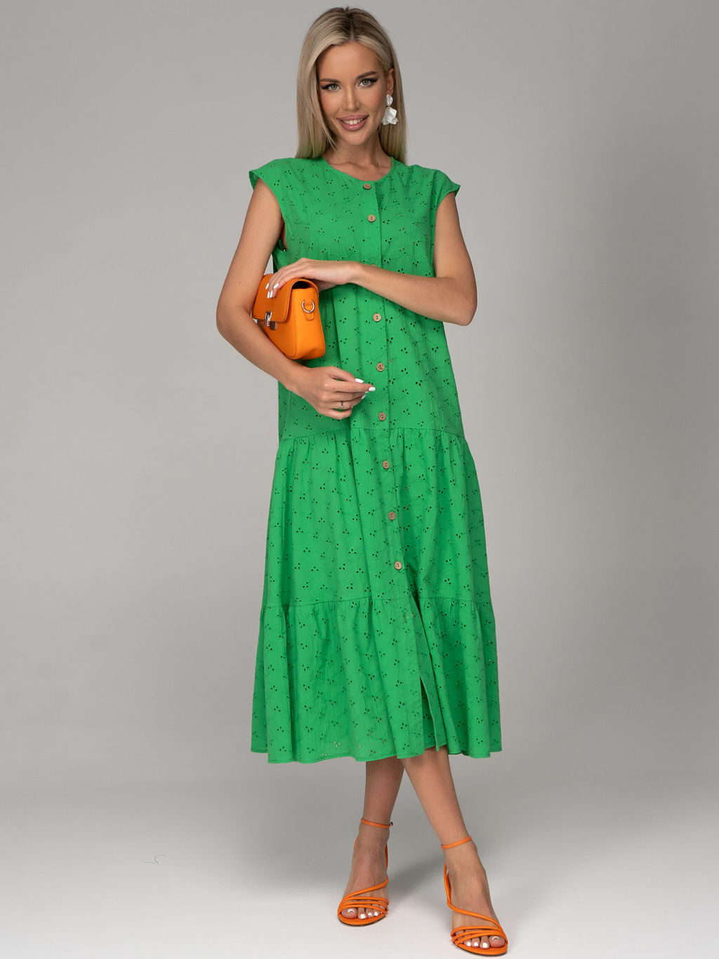 Платье Летний мотив (яблоко) - Эльза фото 6