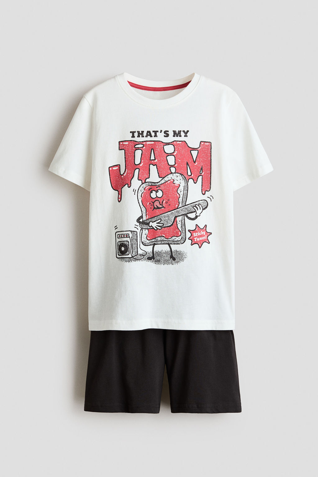 Pijama estampado de algod?n - H&m фото 3