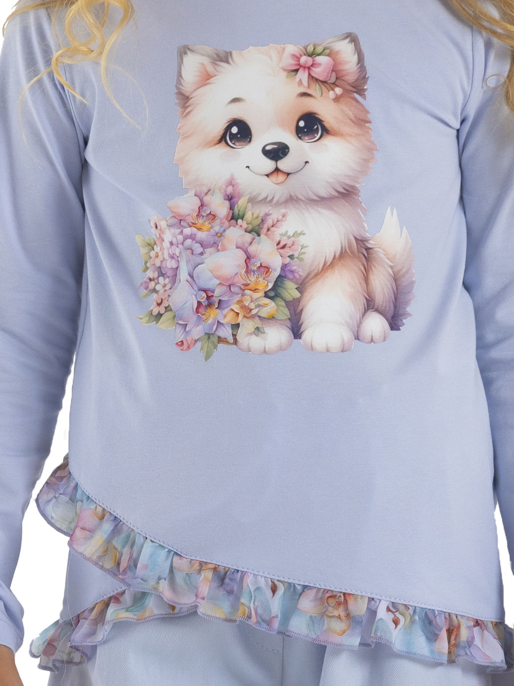 Джемпер для девочки О56794 - Карамелли фото 7