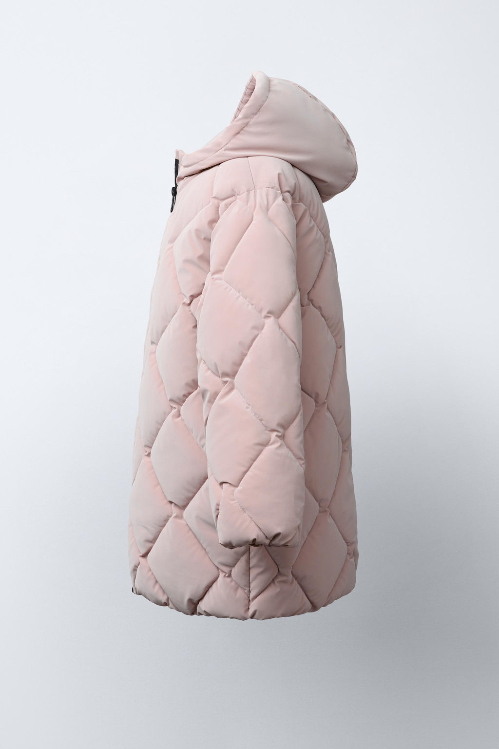LONG RUBBERISED PUFFER COAT - Zara фото 3