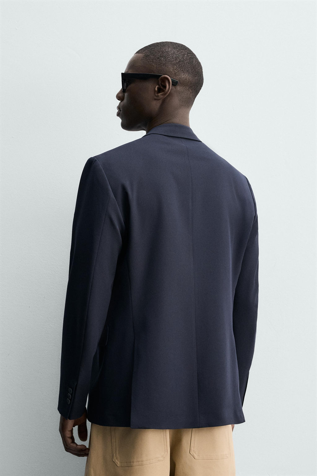 BLAZER CRUZADA CONFORT / Marino