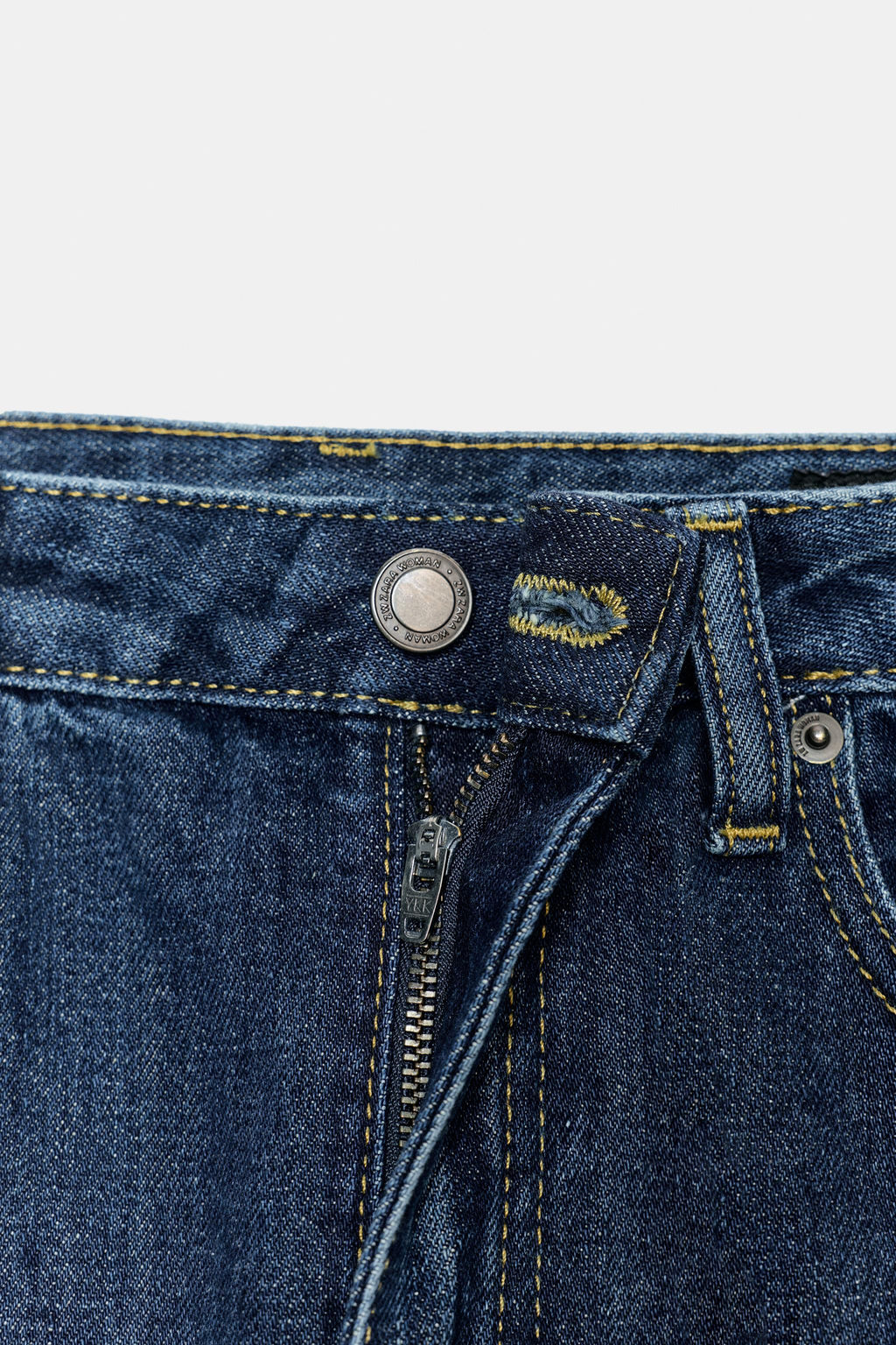 ZW COLLECTION BARREL MID-WAIST JEANS - Zara фото 9