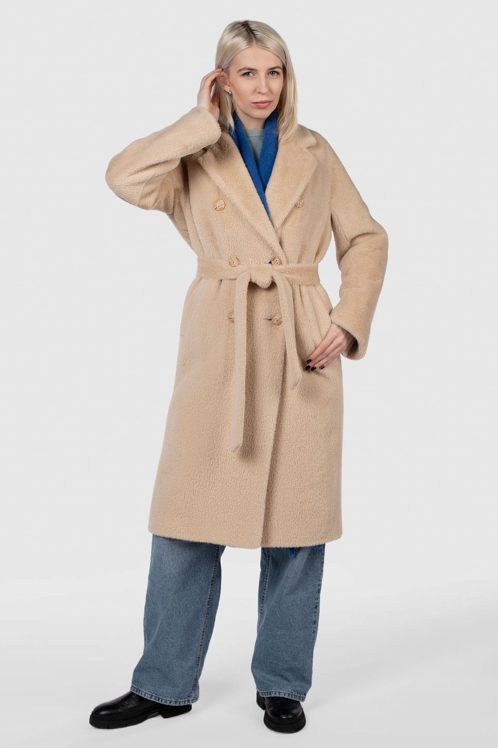 Пальто ЭКО-МЕХ утепленное Термофинн 100 - El podio фото 13