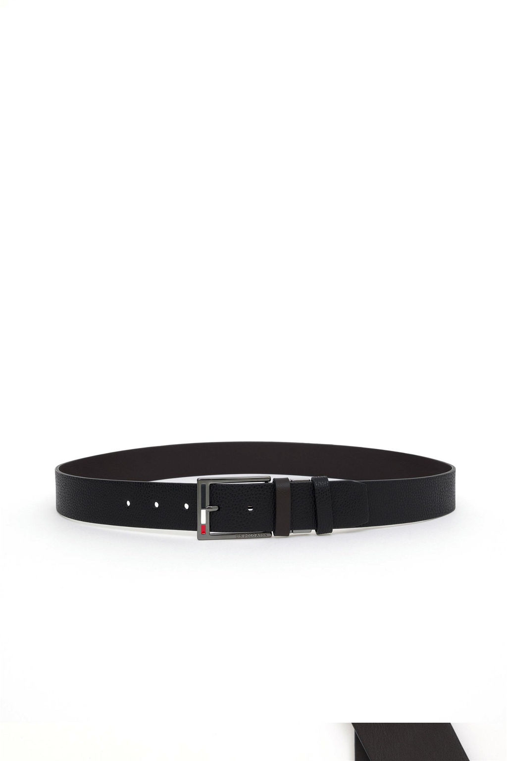 U. S. Polo Assn Мужской черный пояс - U.s. polo assn фото 3
