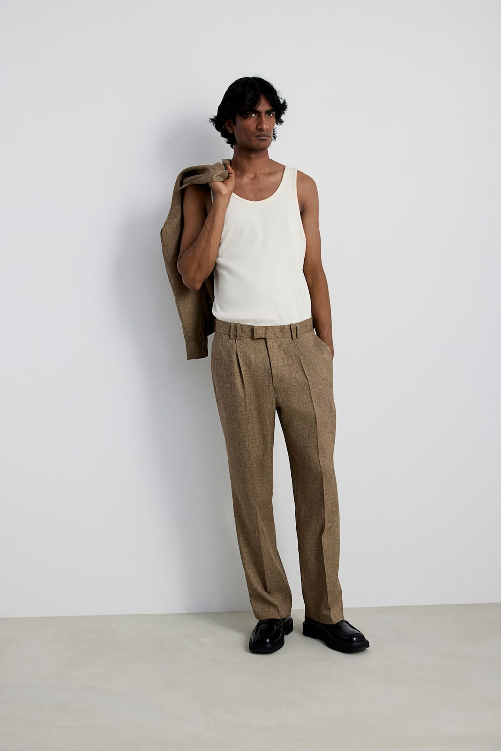 Pantalon sastre Loose Fit - H&m фото 3