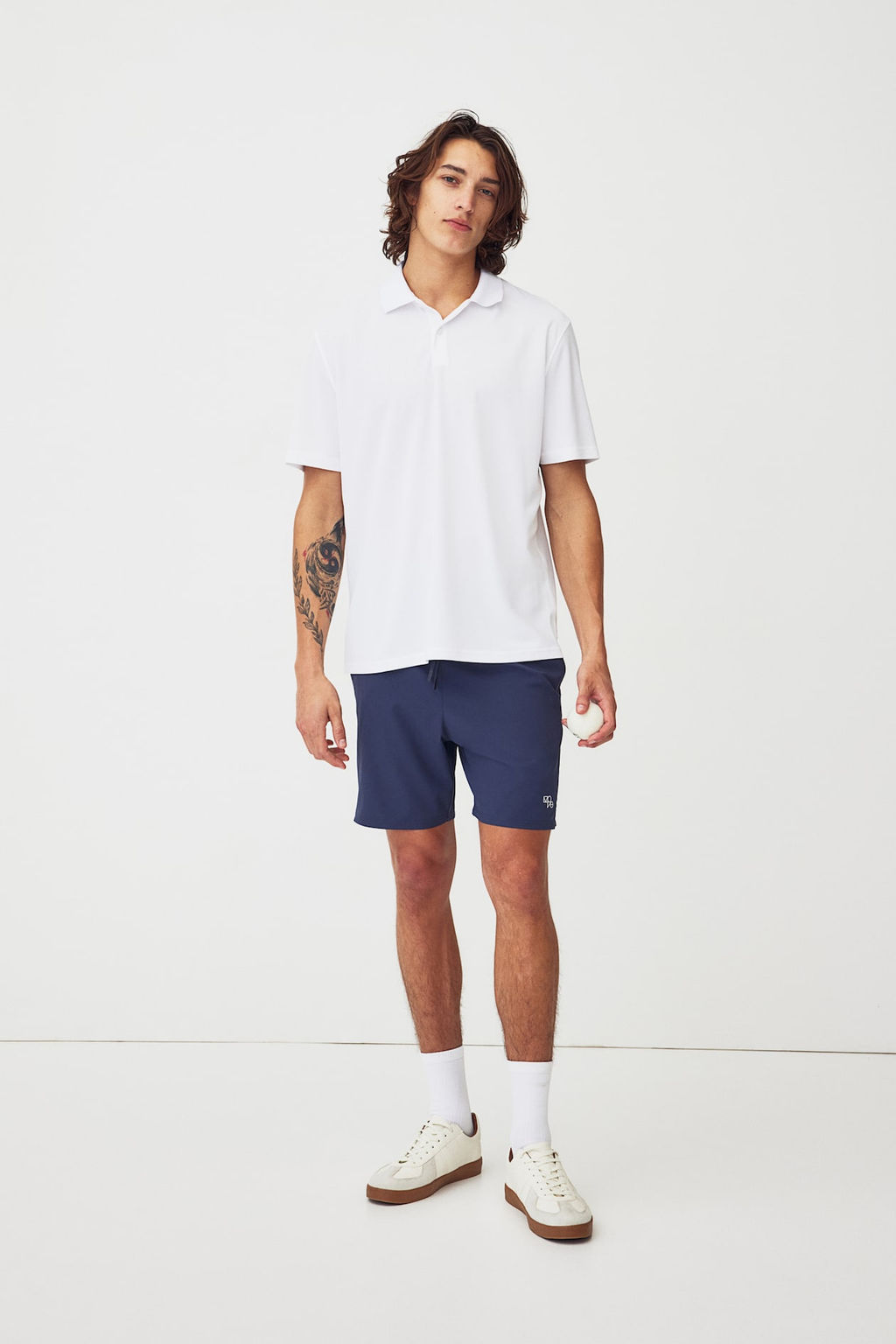 Polo de deporte de pique Regular Fit - H&m фото 4
