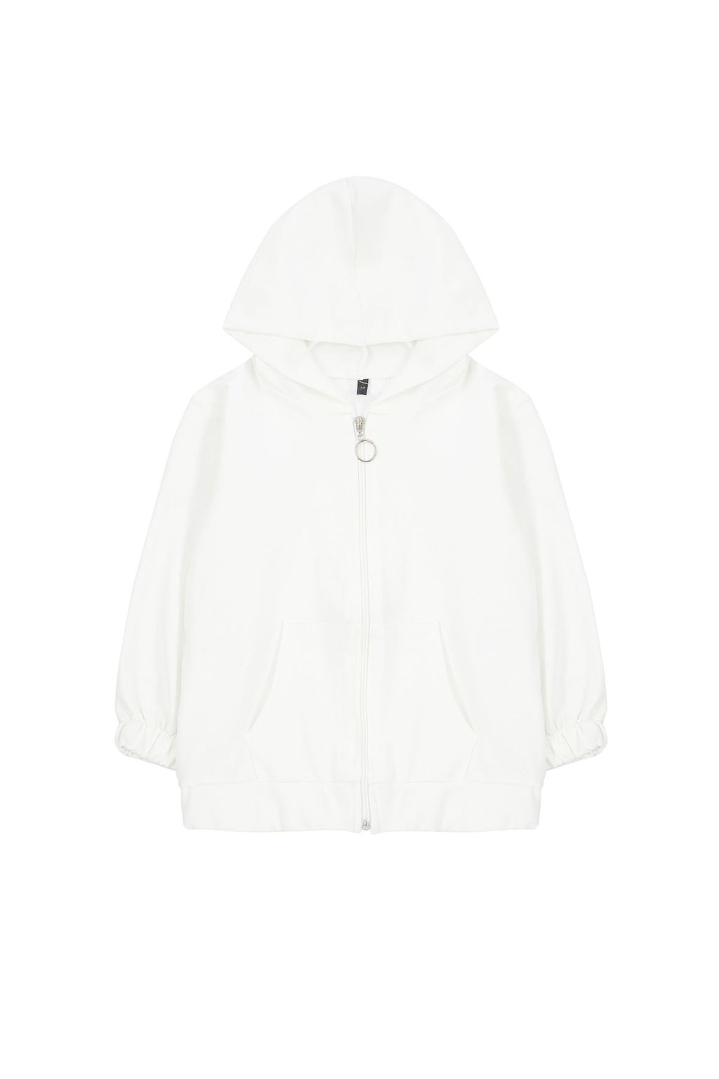 Gri Melanj Unisex Kapusonlu Pamuklu Fermuarl? Orme H?rka TKDAW25HI00001 - Trendyolmilla фото 12