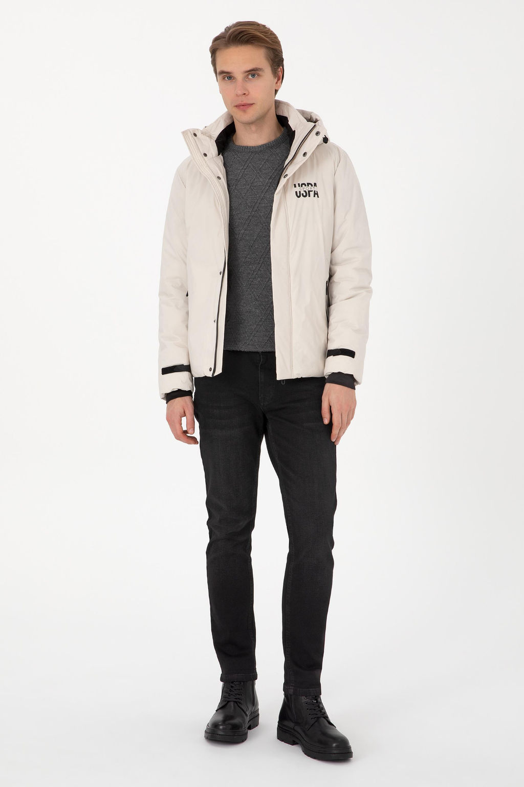 Erkek Krem Mont - U.s. polo assn фото 4