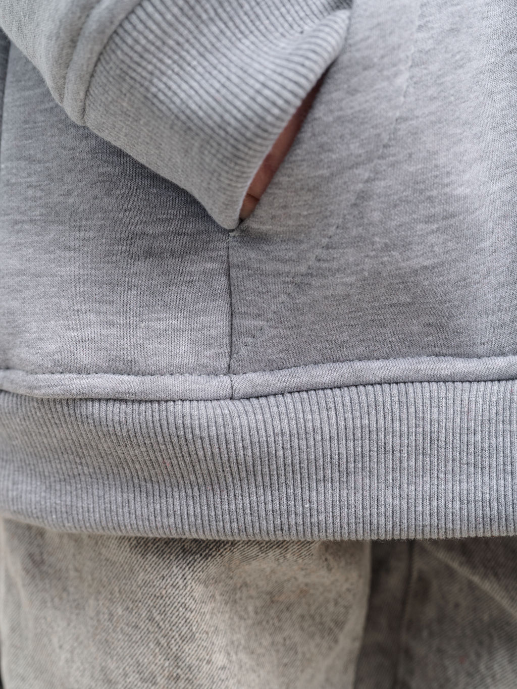 Толстовка с капюшоном для мальчика "Basic" меланж