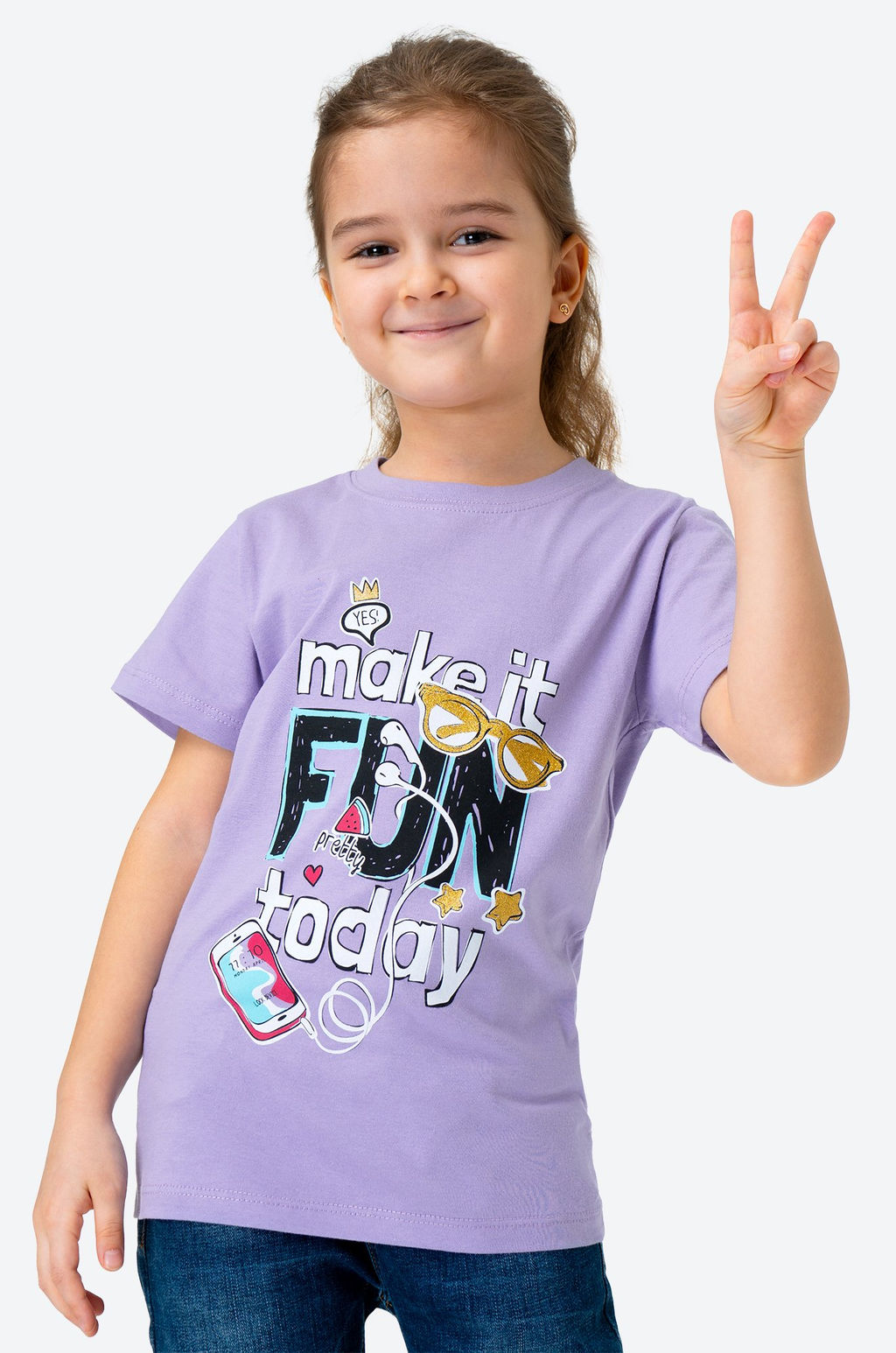 Футболка для девочки Bonito  фото 168