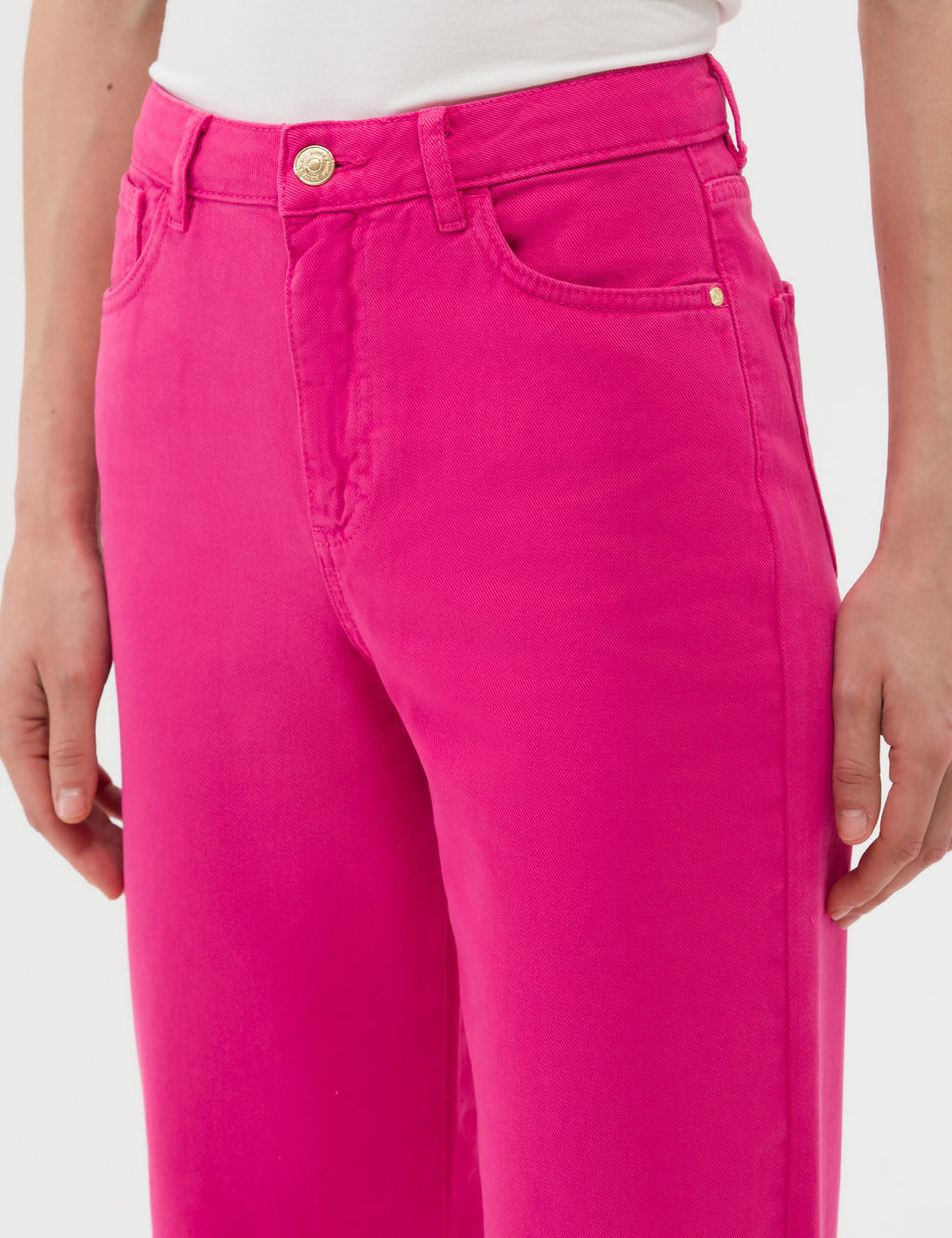 Fu_ya High Waist Flare Fit Jean Pantolon