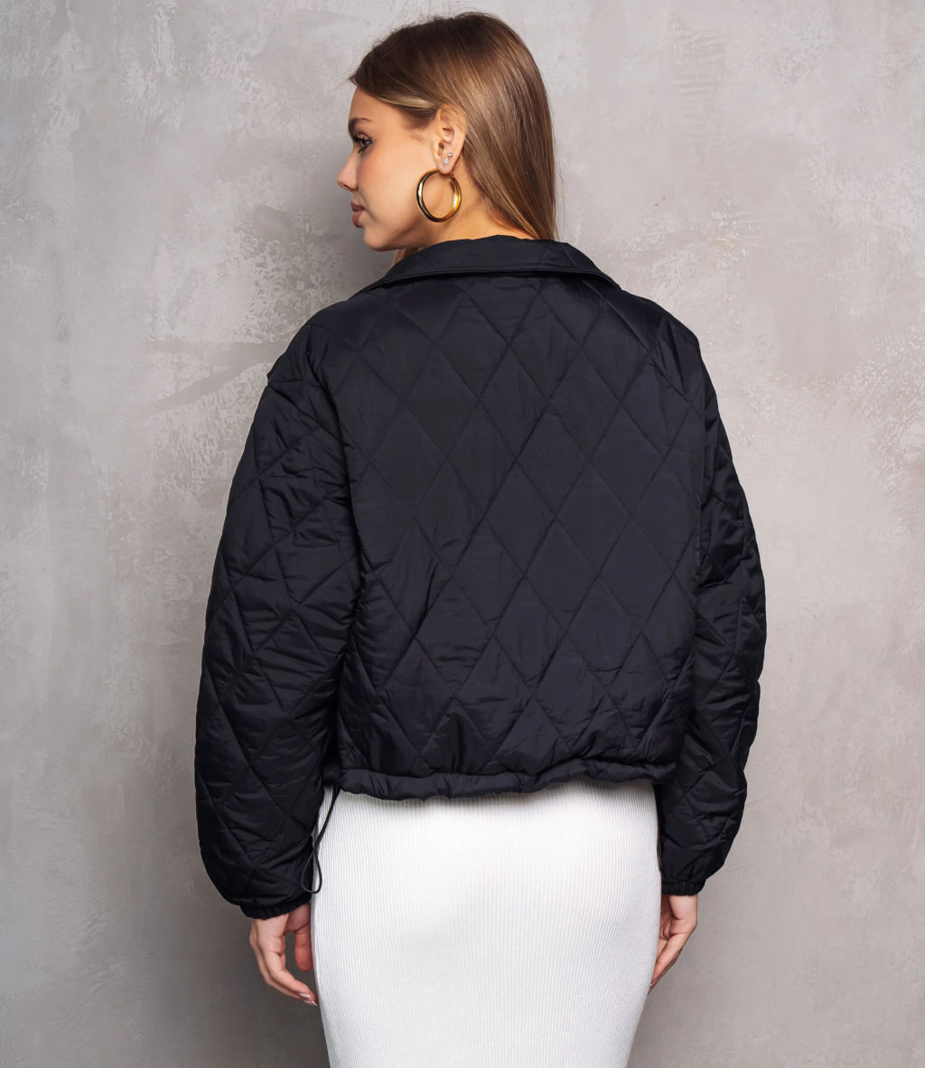 Куртка #КТ730, чёрный