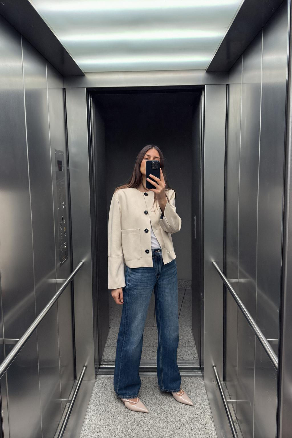 JEANS Z1975 STRAIGHT HIGH WAIST LONG LENGTH
