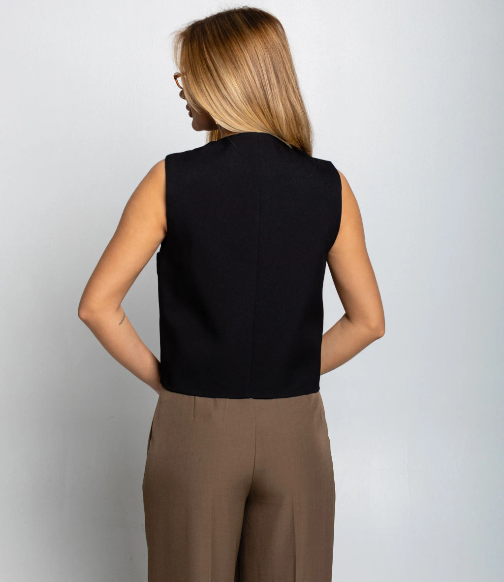 Жилет #КТ6001 (6), чёрный - Dommod фото 3