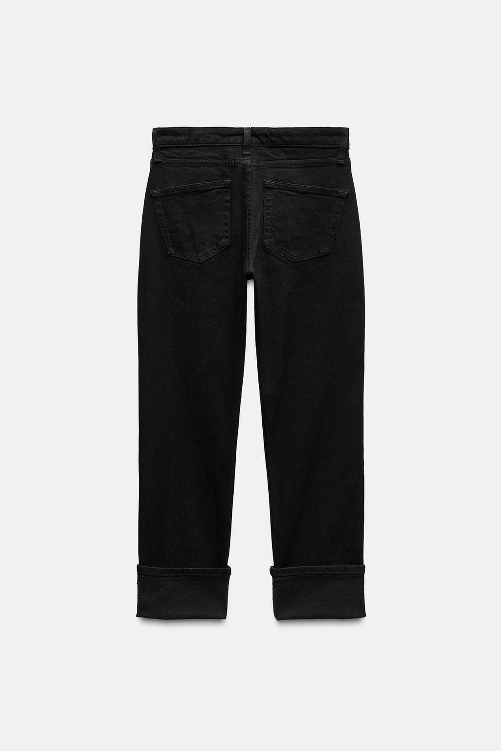 ZW COLLECTION SLIM MID-WAIST JEANS - Zara фото 8