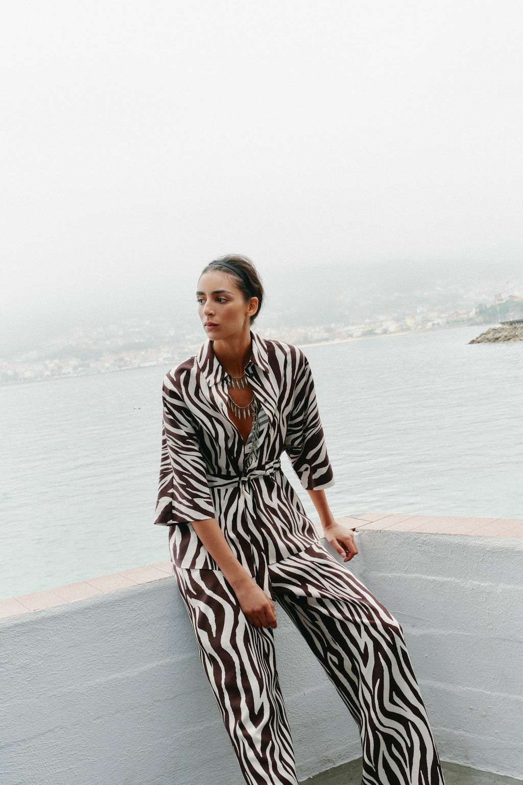 ANIMAL PRINT SAFARI SHIRT - Zara фото 4